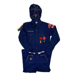 Cub Scouts BSA Uniform Shirt Pants Cap Baltimore County, Maryland Patches 1950s